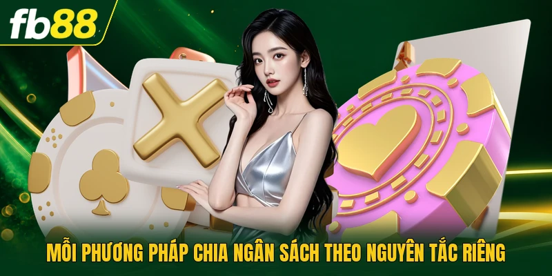 Mỗi phương pháp chia ngân sách theo nguyên tắc riêng