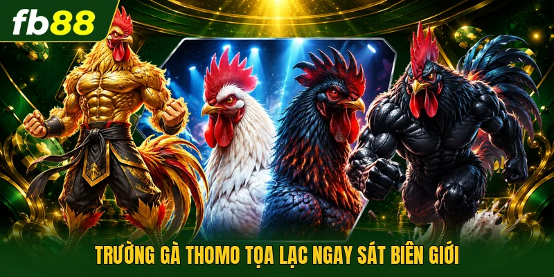 Trường Gà Thomo | Đấu Trường Đá Gà Hấp Dẫn Hàng Đầu 1 Trường gà Thomo tọa lạc ngay sát biên giới